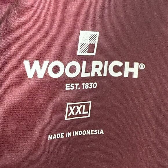 Woolrich Snap Pullover Sweater Mens XXL Heather Red Hiking Outdoor Performance - Picture 11 of 13
